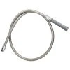 T&S Brass And Bronze Works T&S B-0068-H 68" Stainless Steel Flex Hose With Gray Handle And Polyurethane Liner