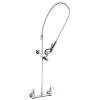 T&S Brass And Bronze Works T&S B-0133-B-145X EasyInstall Wall Mounted 27 1/2" High Pre-Rinse Faucet With Adjustable 8" Centers, 44" Hose, And 6" Wall Bracket 2 T&S Brass And Bronze Works T&S B-0133-B-145X EasyInstall Wall Mounted 27 1/2" High Pre-Rinse Faucet With Adjustable 8" Centers, 44" Hose, And 6" Wall Bracket -T&S Brass Shop 350598