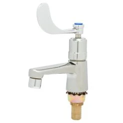 T&S Brass And Bronze Works T&S B-0712-WA Single Temperature Cold Water Faucet With 4" Wrist Action Handle And Tailpiece