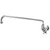 T&S Brass And Bronze Works T&S B-0210-060X Single Wall Mount Faucet With 8" Swing Nozzle And 4 Arm Handle