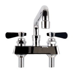 Regency Plumbing & Hardware Regency Deck Mount Heavy-Duty Bar Faucet With 12" Swing Spout And 4" Centers 8 Regency Plumbing & Hardware Regency Deck Mount Heavy-Duty Bar Faucet With 12" Swing Spout And 4" Centers -T&S Brass Shop 401114