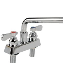 Regency Plumbing & Hardware Regency Deck Mount Heavy-Duty Bar Faucet With 12" Swing Spout And 4" Centers 9 Regency Plumbing & Hardware Regency Deck Mount Heavy-Duty Bar Faucet With 12" Swing Spout And 4" Centers -T&S Brass Shop 401116