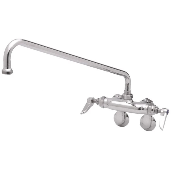 T&S Brass And Bronze Works T&S B-0235 Wall Mounted Pantry Faucet With Adjustable Centers, 18" Swing Nozzle, And Eterna Cartridges 3 T&S Brass And Bronze Works T&S B-0235 Wall Mounted Pantry Faucet With Adjustable Centers, 18" Swing Nozzle, And Eterna Cartridges