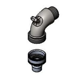 T&S Brass And Bronze Works T&S 001370-45 Female Quick Disconnect Plug For B-1006 Spray Assembly