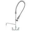 T&S Brass And Bronze Works T&S B-0133-A12B-TEE EasyInstall Wall Mounted 39 3/4" High Pre-Rinse Faucet With 8" Adjustable Centers, 44" Hose, 12" Add-On Faucet, Tee Assembly, And 6" Wall Bracket 1 T&S Brass And Bronze Works T&S B-0133-A12B-TEE EasyInstall Wall Mounted 39 3/4" High Pre-Rinse Faucet With 8" Adjustable Centers, 44" Hose, 12" Add-On Faucet, Tee Assembly, And 6" Wall Bracket -T&S Brass Shop 530757