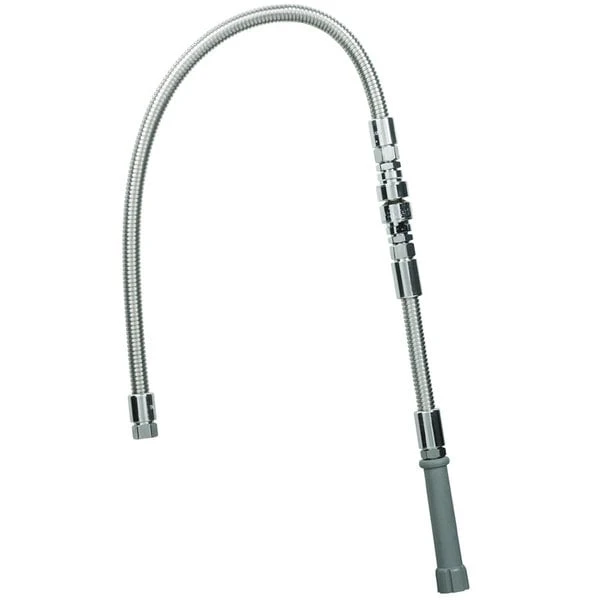 T&S Brass And Bronze Works T&S B-0044-V9 44" Stainless Steel Hose Assembly 3 T&S Brass And Bronze Works T&S B-0044-V9 44" Stainless Steel Hose Assembly