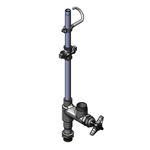 T&S Brass And Bronze Works T&S 017989-40 Easy Install Riser With Add On Faucet And Vandal Resistant Screw For B-0287 Faucets 3 T&S Brass And Bronze Works T&S 017989-40 Easy Install Riser With Add On Faucet And Vandal Resistant Screw For B-0287 Faucets