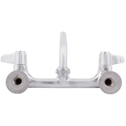 T&S Brass And Bronze Works Equip By T&S 5F-8WLX10 Wall Mounted Faucet With 10 1/8" Swing Spout, 5.2 GPM Laminar Flow Device, 8" Adjustable Centers, And Lever Handles -T&S Brass Shop 753408