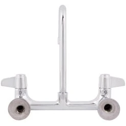 T&S Brass And Bronze Works Equip By T&S 5F-8WLX03 Wall Mounted Faucet With 2 3/16" Gooseneck Spout, 8" Centers, Laminar Flow Device, And Lever Handles 12 T&S Brass And Bronze Works Equip By T&S 5F-8WLX03 Wall Mounted Faucet With 2 3/16" Gooseneck Spout, 8" Centers, Laminar Flow Device, And Lever Handles -T&S Brass Shop 753442