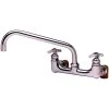T&S Brass And Bronze Works T&S B-0290-0427 Wall Mount Kettle And Pot Sink Mixing Faucet With 8" Adjustable Centers, 12" Big Flo Swing Nozzle, 00LL Street Elbows, And B-0427 Supply Kits 2 T&S Brass And Bronze Works T&S B-0290-0427 Wall Mount Kettle And Pot Sink Mixing Faucet With 8" Adjustable Centers, 12" Big Flo Swing Nozzle, 00LL Street Elbows, And B-0427 Supply Kits -T&S Brass Shop 842999