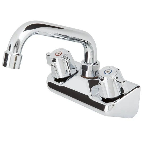 Regency Plumbing & Hardware Regency Wall Mount Bar Sink Faucet With 6" Swing Spout And 4" Centers 4 Regency Plumbing & Hardware Regency Wall Mount Bar Sink Faucet With 6" Swing Spout And 4" Centers - Image 2