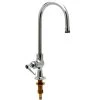 T&S Brass And Bronze Works T&S B-0750 Deck Mount 4 Arm Faucet With 5 1/2" Rigid Gooseneck And Fast Self-Closing Cartridge -T&S Brass Shop 845106