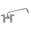 T&S Brass And Bronze Works Equip By T&S 5F-4DLS08 8 1/8" Deck Mount Swing Faucet With 4" Adjustable Centers 2 T&S Brass And Bronze Works Equip By T&S 5F-4DLS08 8 1/8" Deck Mount Swing Faucet With 4" Adjustable Centers -T&S Brass Shop 845125