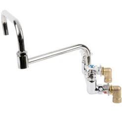 T&S Brass And Bronze Works T&S B-0292 24" Double Joint Wall Mounted Big Flo Mixing Faucet With 8" Centers 9 T&S Brass And Bronze Works T&S B-0292 24" Double Joint Wall Mounted Big Flo Mixing Faucet With 8" Centers -T&S Brass Shop 881221