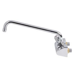 T&S Brass And Bronze Works Equip By T&S 5F-4WLX08 Wall Mounted Faucet With 8 1/8" Swing Spout, 2.2 GPM Aerator, 4" Centers, And Lever Handles 9 T&S Brass And Bronze Works Equip By T&S 5F-4WLX08 Wall Mounted Faucet With 8 1/8" Swing Spout, 2.2 GPM Aerator, 4" Centers, And Lever Handles -T&S Brass Shop 881915