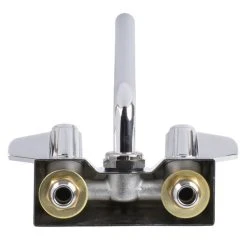 T&S Brass And Bronze Works Equip By T&S 5F-4WLX08 Wall Mounted Faucet With 8 1/8" Swing Spout, 2.2 GPM Aerator, 4" Centers, And Lever Handles 12 T&S Brass And Bronze Works Equip By T&S 5F-4WLX08 Wall Mounted Faucet With 8 1/8" Swing Spout, 2.2 GPM Aerator, 4" Centers, And Lever Handles -T&S Brass Shop 881918