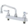 T&S Brass And Bronze Works T&S B-1120-QT-WS 1.5 GPM Deck Mount Workboard Faucet With 8" Centers, 6" Swing Nozzle, Escutcheon, And Tailpieces 2 T&S Brass And Bronze Works T&S B-1120-QT-WS 1.5 GPM Deck Mount Workboard Faucet With 8" Centers, 6" Swing Nozzle, Escutcheon, And Tailpieces -T&S Brass Shop 935817