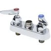 T&S Brass And Bronze Works T&S B-1110-LN Deck Mounted Workboard Base Faucet With 4" Centers